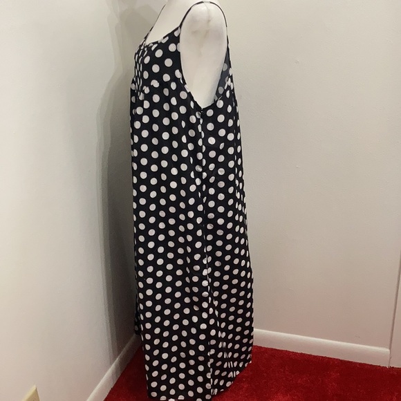 EC Polka Dot Spaghetti Strap Sundress Size XL - Picture 5 of 12